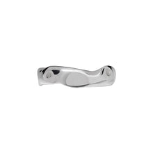 Carved Silver 6mm Ring