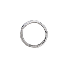 Carved Silver 6mm Ring