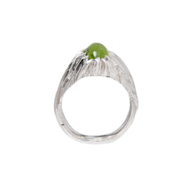 Forest Silver Marquise Gemstome Ring