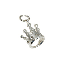 Silver Tiara charm from the Kings & Queens collection, designed and made by Jeremy Hoye.
