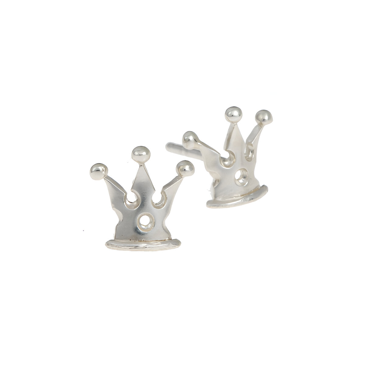 Silver Tiara studs from Jeremy Hoye's Kings & Queens collection.