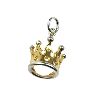 Silver Tiara charm from the Kings & Queens collection, designed and made by Jeremy Hoye.