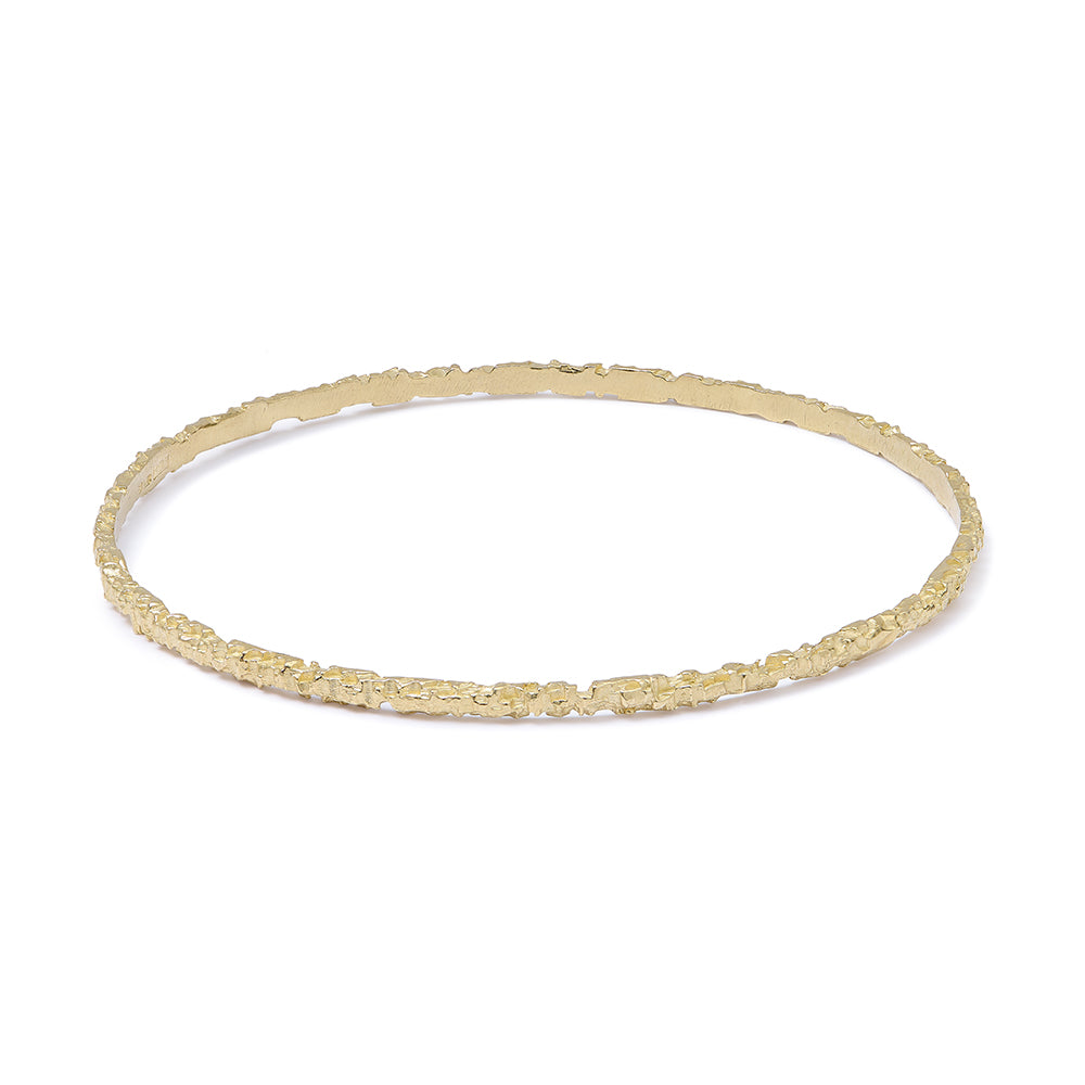 Luna 9ct Gold Bangle