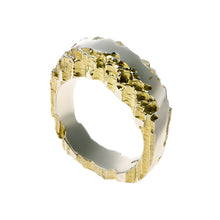 Luna Gold Plated Tapered Ring