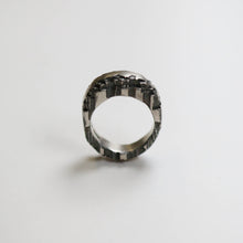 Luna Silver Tapered Ring