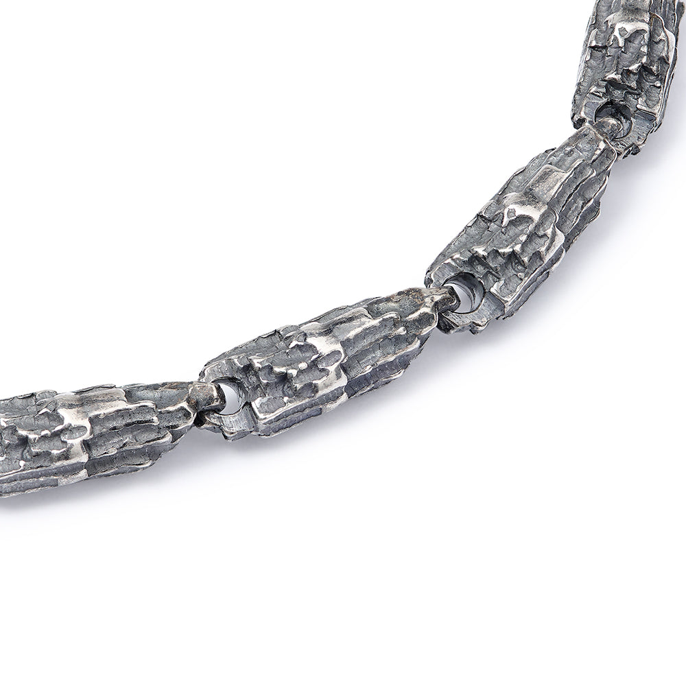 Luna Silver Small Link Bracelet