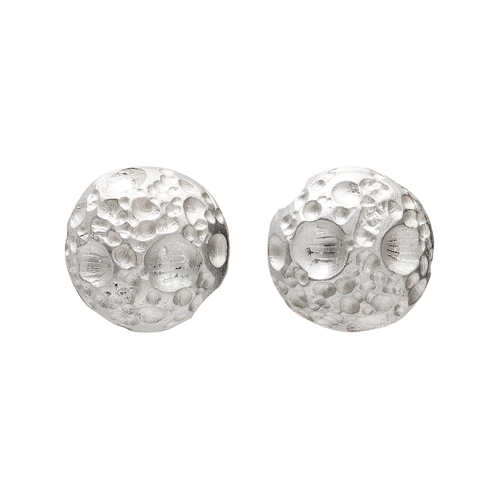 Moon Silver Studs