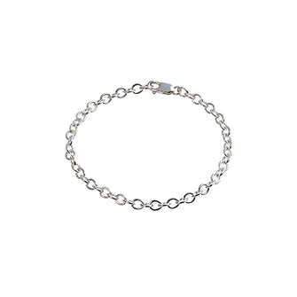 Silver Charm Bracelet Chain