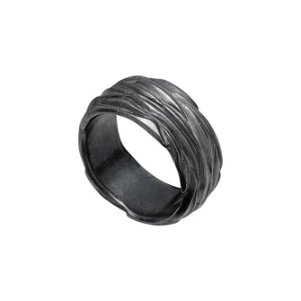 Forest Silver 10mm Ring