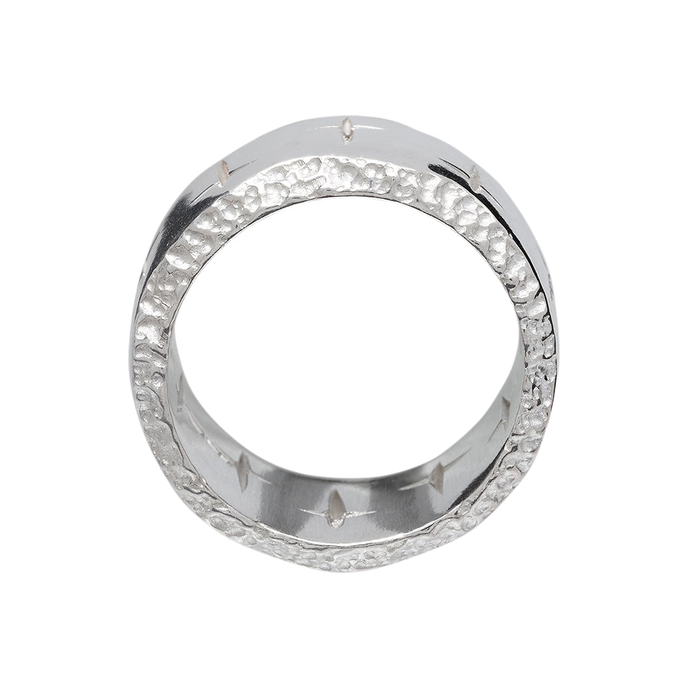 Trinity Silver 14mm Ring