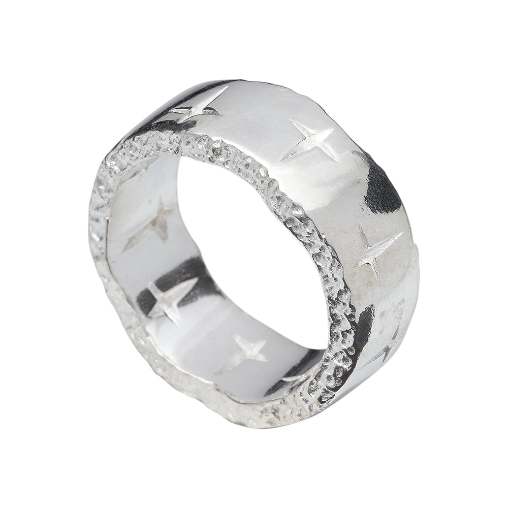 Trinity Silver 8mm Ring