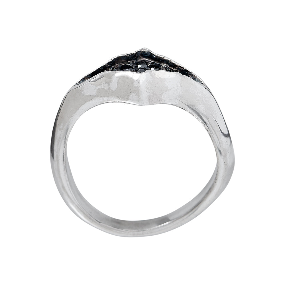 Triffid Silver Marquise Cubic Zirconia Ring