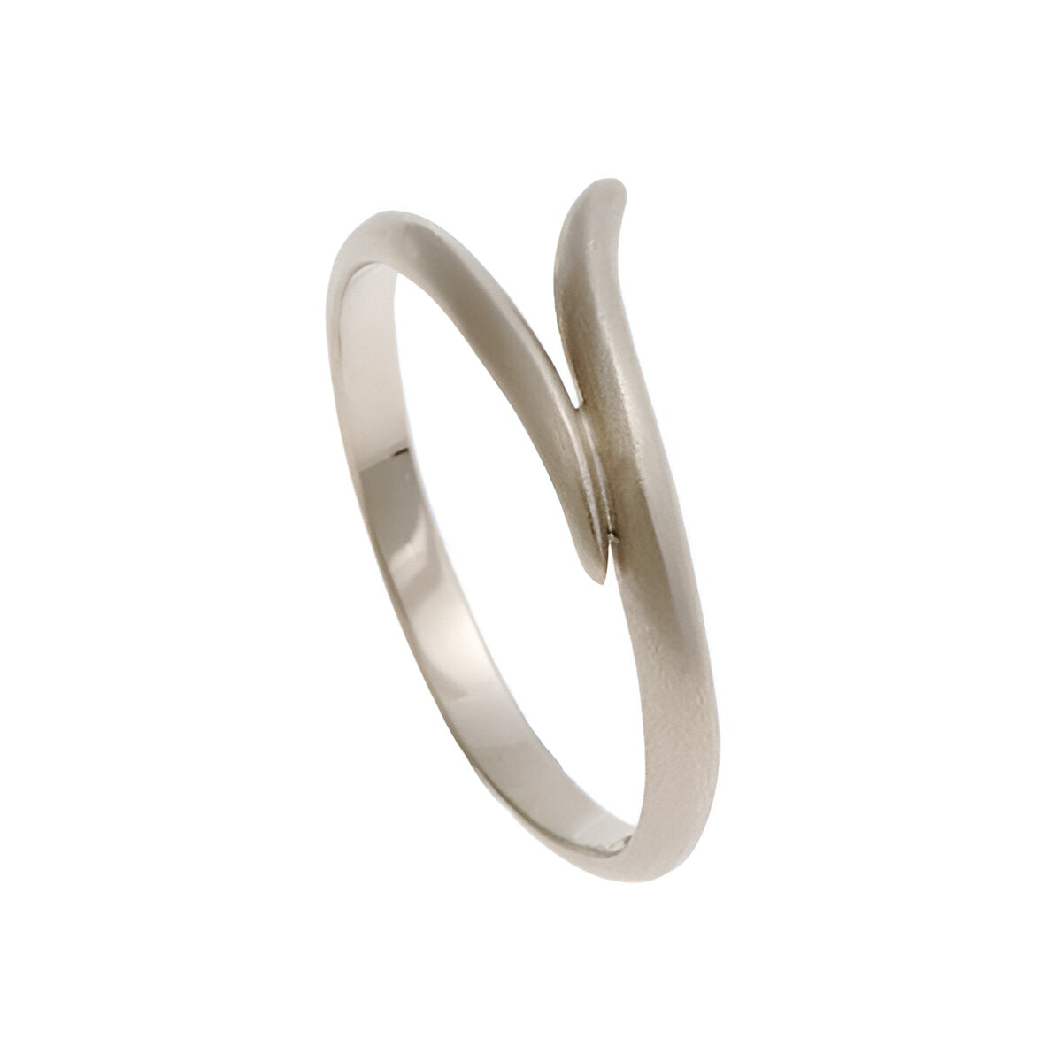 Tulip 18ct Gold Wedding Ring. Handmade in 18ct gold.