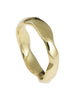 yellow gold 4mm width band