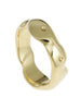 Gold 6mm ring - Carved collection